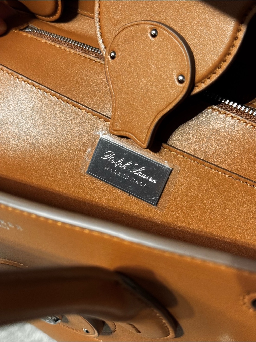 The Soft Ricky 33 Calfskin Bag Ralph Lauren Collection - Picture 9 of 14